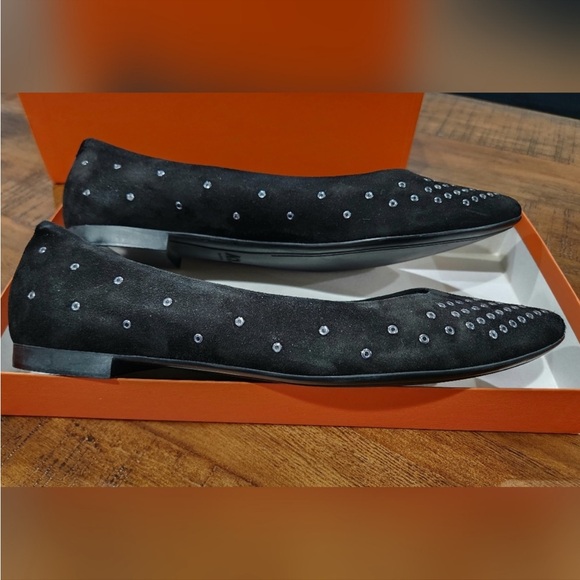 EUC AGL Studded Suede Flats - Picture 6 of 8
